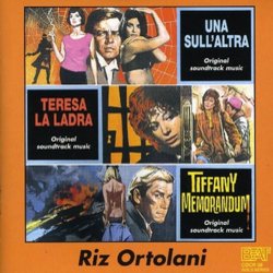 Una Sull'Altra / Teresa la Ladra / Tiffany Memorandum Soundtrack (Riz Ortolani) - CD cover