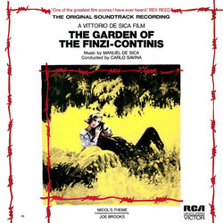 The Garden of the Finzi-Continis Ścieżka dźwiękowa (Manuel De Sica) - Okładka CD