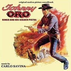 Johnny Oro Trilha sonora (Carlo Savina) - capa de CD