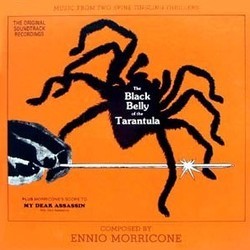The Black Belly of the Tarantula / My Dear Assassin Soundtrack (Ennio Morricone) - CD cover
