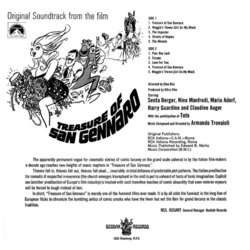 Treasure of San Gennaro Soundtrack (Armando Trovajoli) - CD Back cover