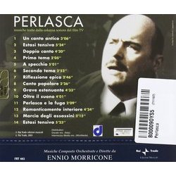 Perlasca Trilha sonora (Ennio Morricone) - CD capa traseira