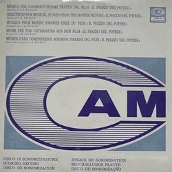 Il Prezzo del Potere Trilha sonora (Luis Bacalov) - capa de CD