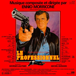 Le Professionnel サウンドトラック (Ennio Morricone) - CD裏表紙