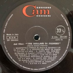 Tre Dollari di Piombo Ścieżka dźwiękowa (Gioacchino Angelo) - wkład CD