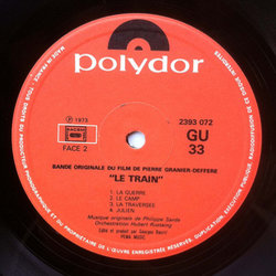 Le Train Ścieżka dźwiękowa (Philippe Sarde) - wkład CD