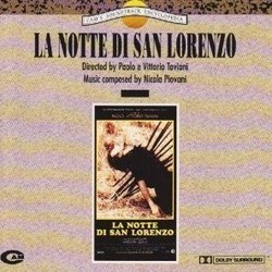 La Notte di San Lorenzo Colonna sonora (Nicola Piovani) - Copertina del CD