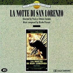 La Notte di San Lorenzo Ścieżka dźwiękowa (Nicola Piovani) - Okładka CD