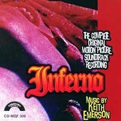 Inferno サウンドトラック (Keith Emerson) - CDカバー