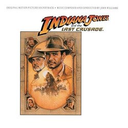 Indiana Jones and the Last Crusade Soundtrack (John Williams) - CD cover