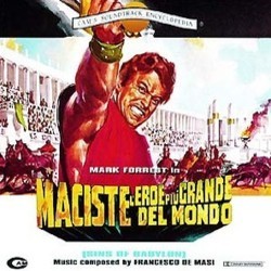 Maciste l'Eroe pi Grande del Mondo Trilha sonora (Francesco De Masi) - capa de CD