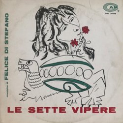 Le Sette Vipere Ścieżka dźwiękowa (Felice Di Stefano, Luciano Fineschi) - Okładka CD