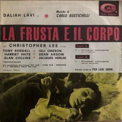 La Frusta e il Corpo Soundtrack (Carlo Rustichelli) - CD Back cover