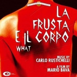 La Frusta e il Corpo Trilha sonora (Carlo Rustichelli) - capa de CD