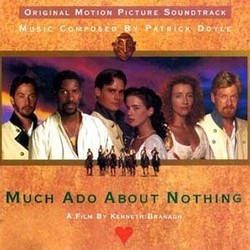Much Ado About Nothing Soundtrack (Patrick Doyle) - CD cover