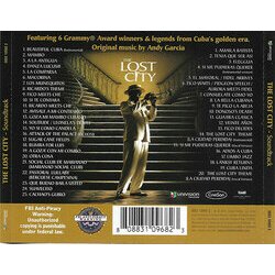 The Lost City Ścieżka dźwiękowa (Various Artists, Andy Gracia) - Tylna strona okladki plyty CD