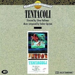 Tentacoli Trilha sonora (Stelvio Cipriani) - capa de CD