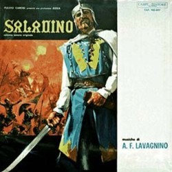 Saladino Soundtrack (Angelo Francesco Lavagnino) - CD cover
