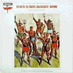 Seven Slaves Against Rome Trilha sonora (Francesco De Masi) - capa de CD