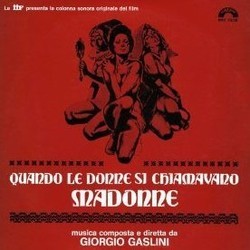 Quando le Donne si Chiamavano Madonne Soundtrack (Giorgio Gaslini) - CD cover