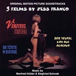 3 Films by Jess Franco サウンドトラック (Manfred Hbler, Siegfried Schwab) - CDカバー