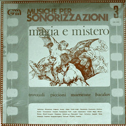 Musiche per Sonorizzazioni #3 Soundtrack (Luis Bacalov, Ennio Morricone, Piero Piccioni, Armando Trovajoli) - CD-Cover