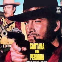 Sartana non Perdona Soundtrack (Francesco De Masi) - CD cover