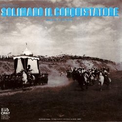 Solimano il Conquistatore サウンドトラック (Francesco De Masi) - CD裏表紙