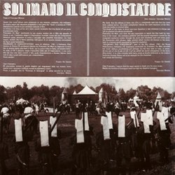 Solimano il Conquistatore Ścieżka dźwiękowa (Francesco De Masi) - wkład CD