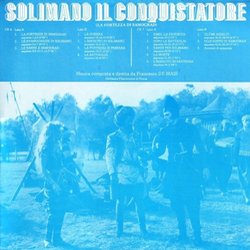 Solimano il Conquistatore Colonna sonora (Francesco De Masi) - cd-inlay