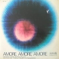 Amore, Amore, Amore Trilha sonora (Piero Piccioni) - capa de CD