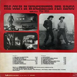 Tre Colpi di Winchester per Ringo Soundtrack (Armando Sciascia) - CD Back cover