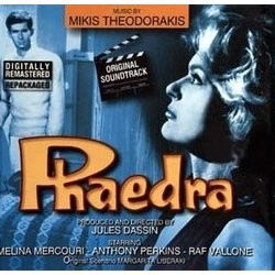 Phaedra Soundtrack (Mikis Theodorakis) - CD-Cover