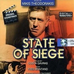 State of Siege Colonna sonora (Mikis Theodorakis) - Copertina del CD