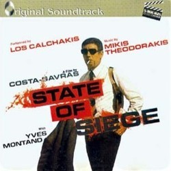 State of Siege Trilha sonora (Mikis Theodorakis) - capa de CD