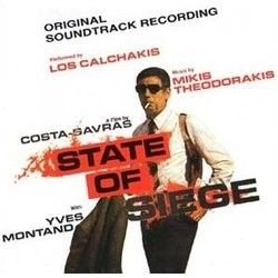 State of Siege Ścieżka dźwiękowa (Mikis Theodorakis) - Okładka CD