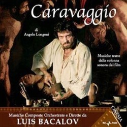 Caravaggio Colonna sonora (Luis Bacalov) - Copertina del CD