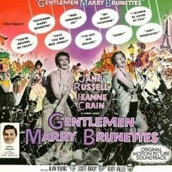 Gentlemen Marry Brunettes サウンドトラック (Original Cast, Robert Farnon) - CDカバー
