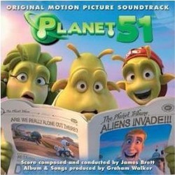 Planet 51 Trilha sonora (Various Artists, James Seymour Brett) - capa de CD