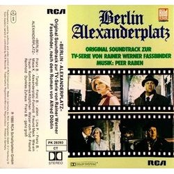 Berlin Alexanderplatz Ścieżka dźwiękowa (Peer Raben) - Okładka CD