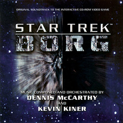 Star Trek: Borg Soundtrack (Kevin Kiner, Dennis McCarthy) - CD cover