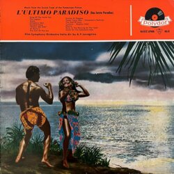 L'Ultimo Paradiso Trilha sonora (Angelo Francesco Lavagnino) - capa de CD