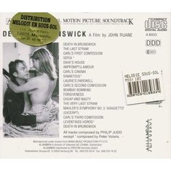 Gesellschaft fr Mrs.Dimarco Soundtrack (Phil Judd, Peter Volaris) - CD Back cover