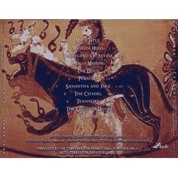 Cerberus Soundtrack (Neal Acree) - CD-Rückdeckel