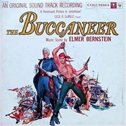 The Buccaneer Colonna sonora (Elmer Bernstein) - Copertina del CD