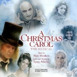 A Christmas Carol Soundtrack (Various Artists, Alan Menken) - CD cover