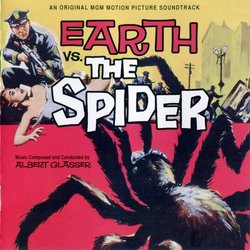 Earth vs. the Spider Trilha sonora (Albert Glasser) - capa de CD