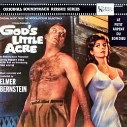 God's Little Acre サウンドトラック (Elmer Bernstein) - CDカバー