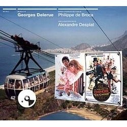 Les Tribulations d'un Chinois en Chine / L'Homme de Rio サウンドトラック (Georges Delerue) - CDカバー