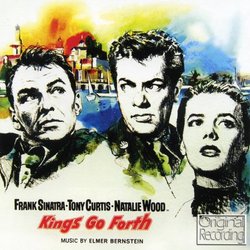 Kings go Forth サウンドトラック (Elmer Bernstein) - CDカバー